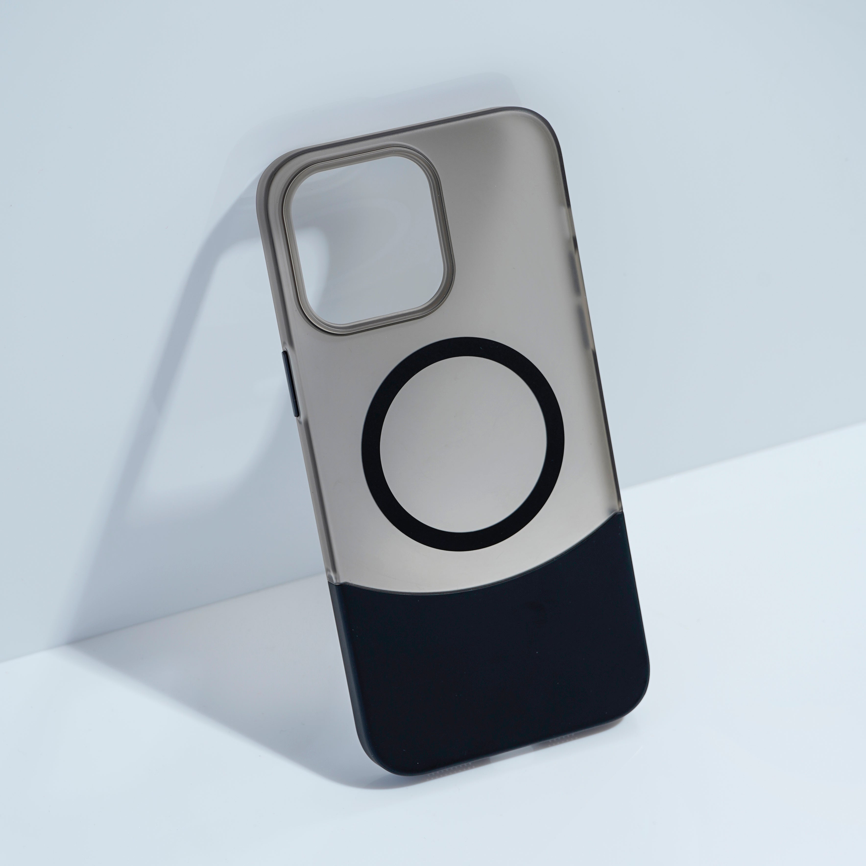 iPhone 14 Pro Max Case Black Dual Design Cover