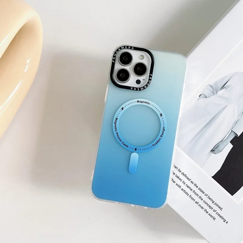 iPhone 14 Cover - Luxury Stylish Case Blue-1867