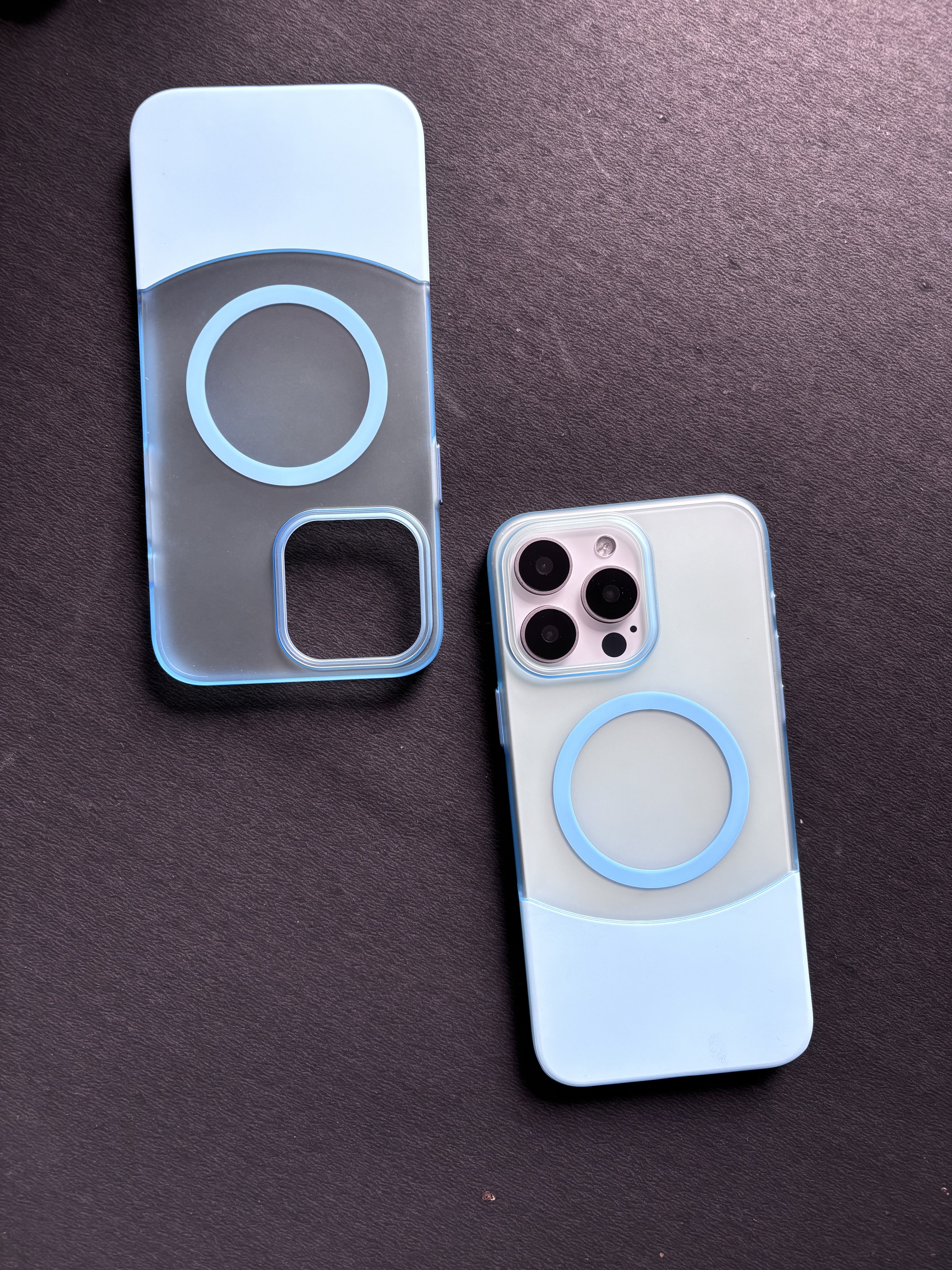 iPhone 15 Pro Cases - Splicing Detachable Cover-261