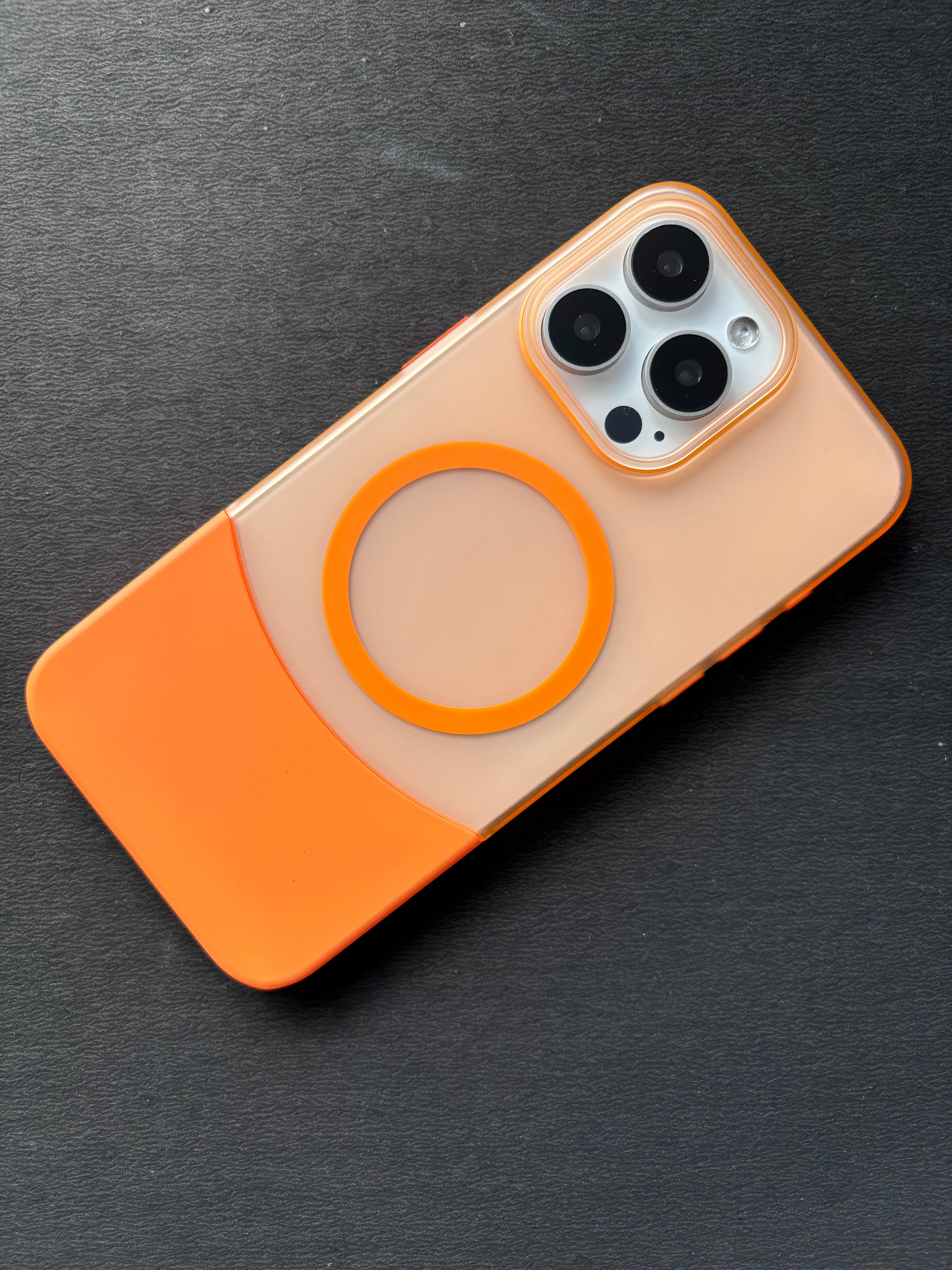 iPhone 15 Pro Cover - Splicing Detachable Cover-266