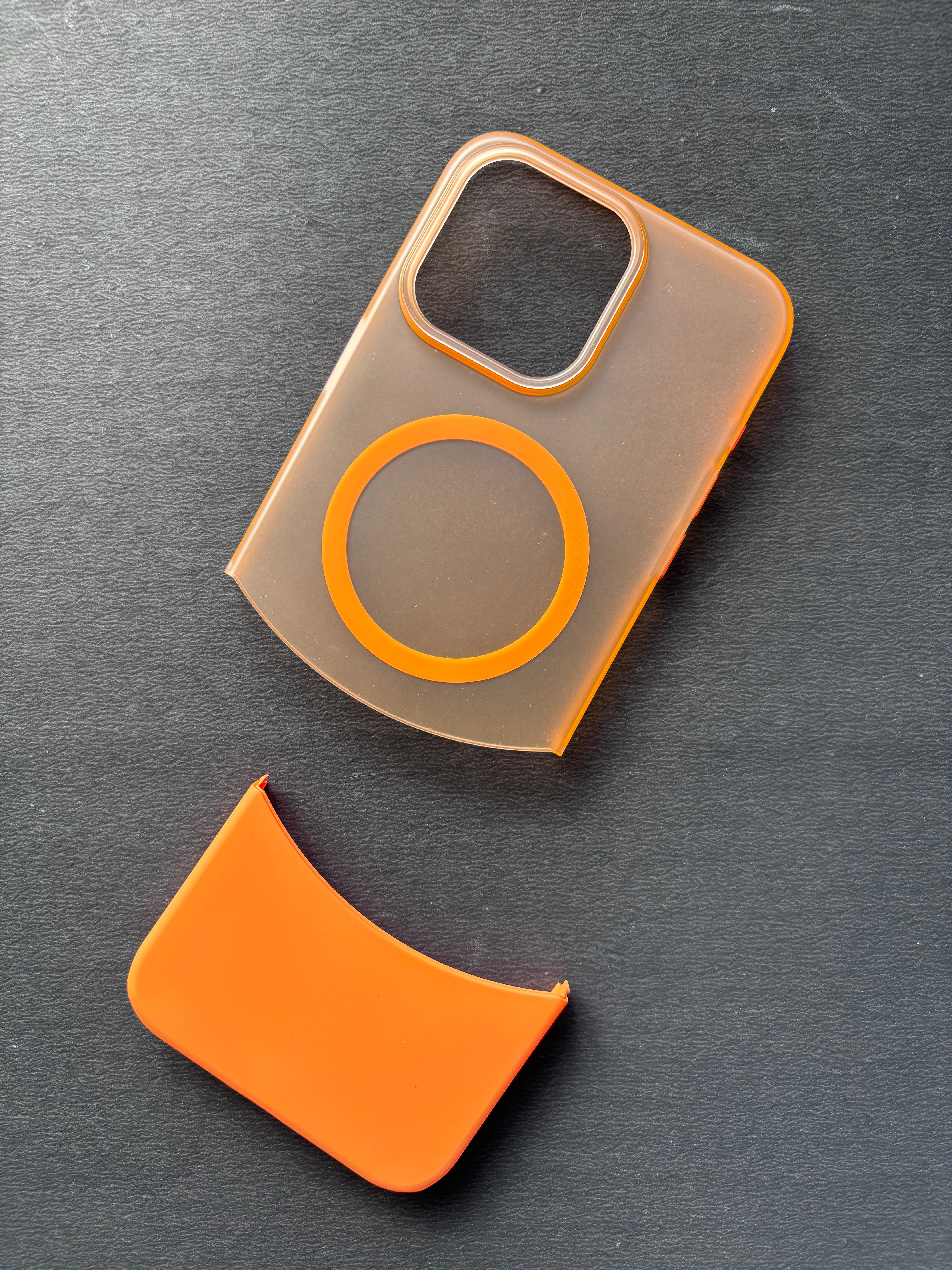iPhone 15 Pro Cover - Splicing Detachable Cover-268