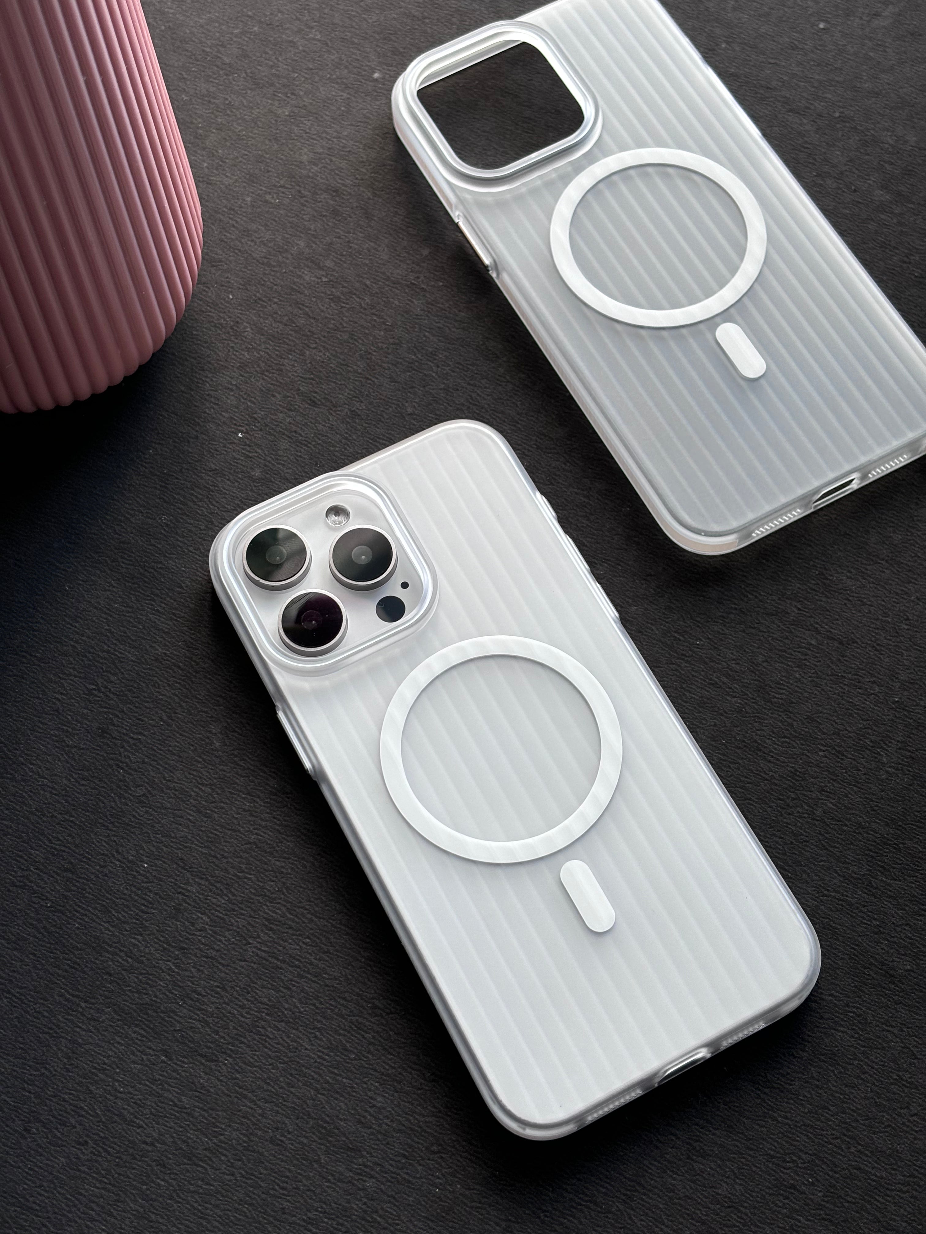 iPhone 15 Pro Back Cover - Corrugated Style-1551