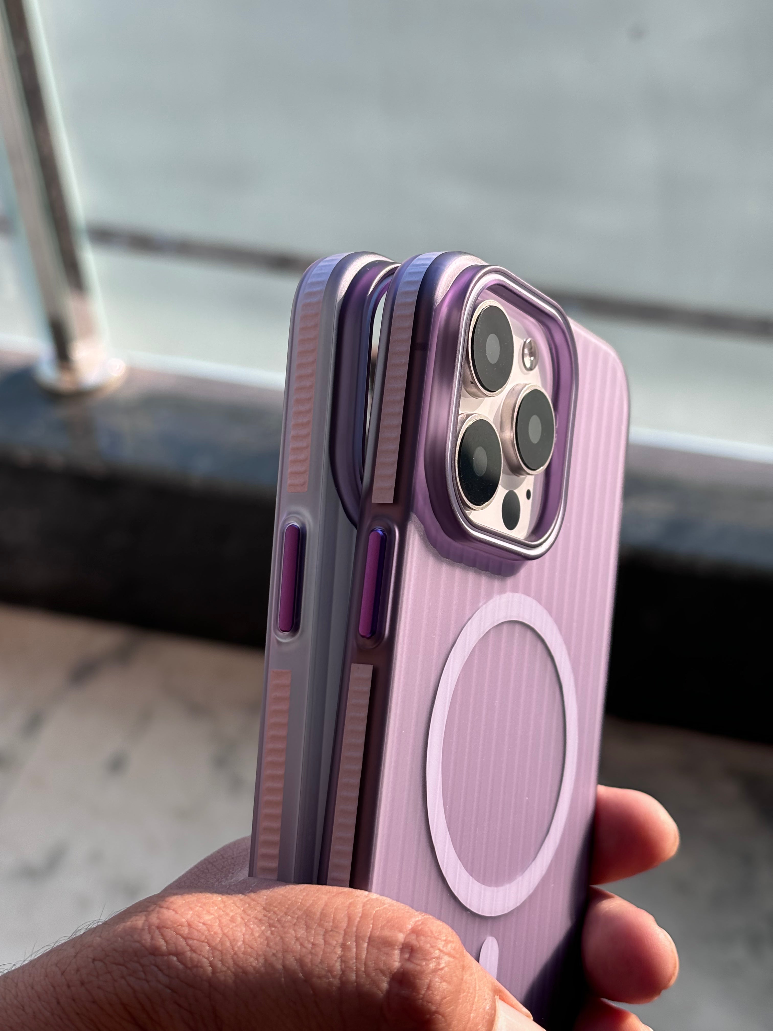 iPhone 15 Pro Case - Corrugated Style Cover-1601