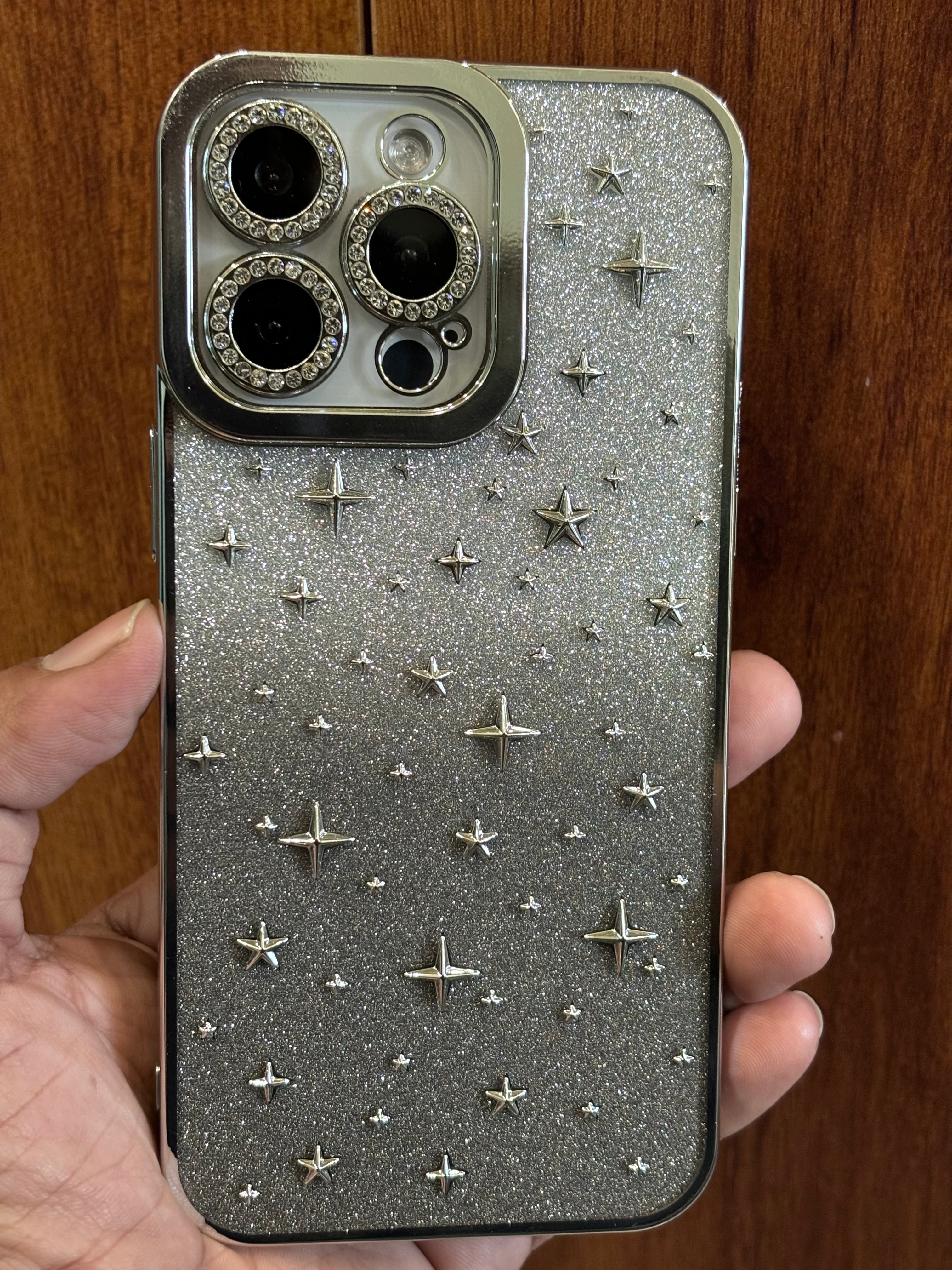 iPhone 15 Pro Max Case Aesthetic Glitter Girl Case-2111