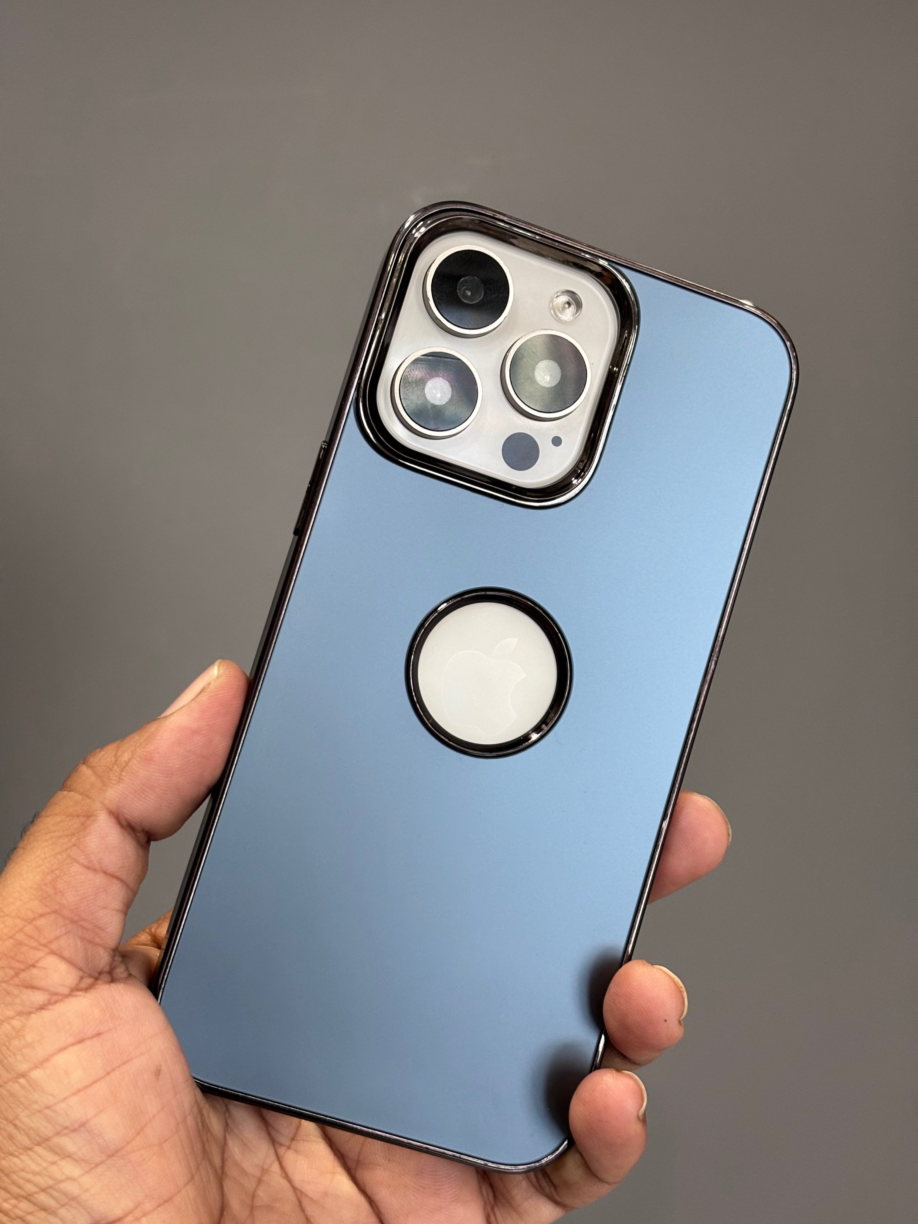 iPhone 15 Cover Blue Sophisticated Phone Case-593