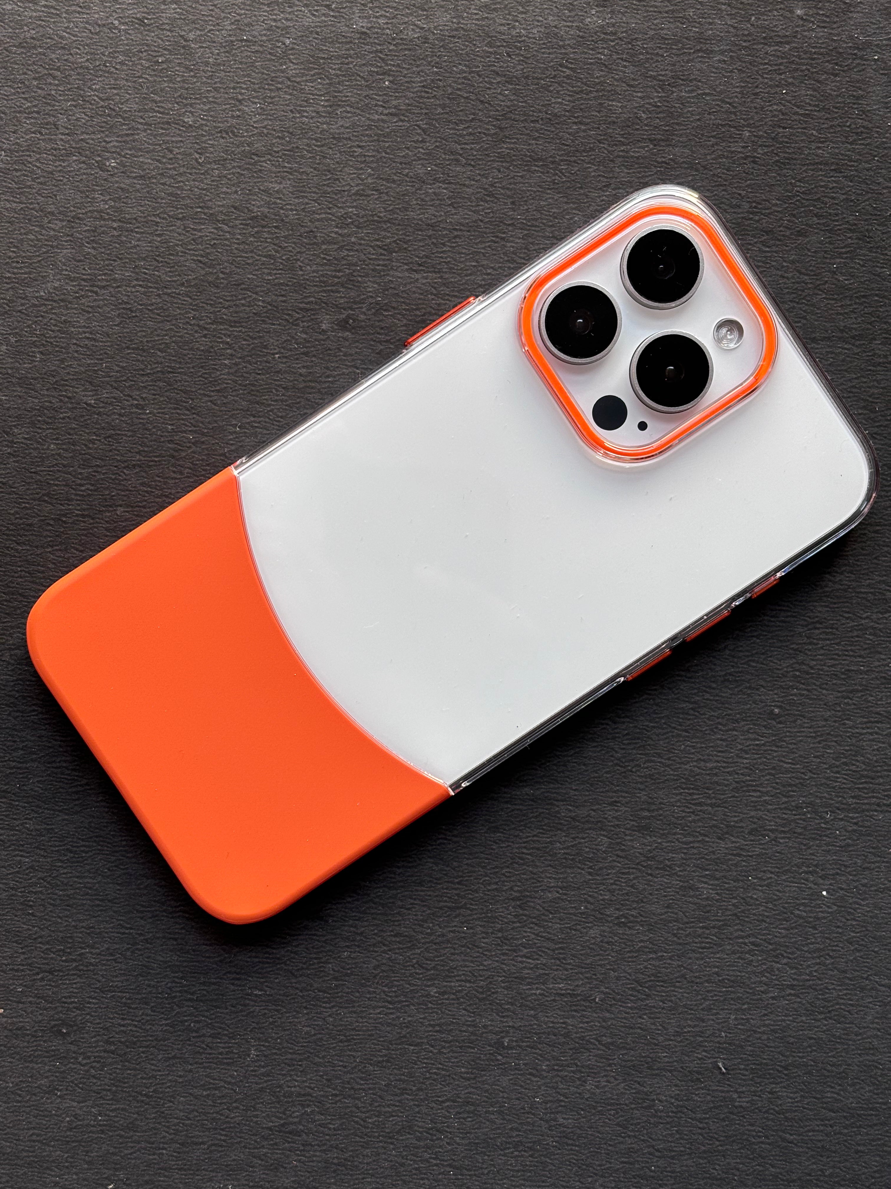 iPhone 15 Pro Back Cover - Splicing Case-1695