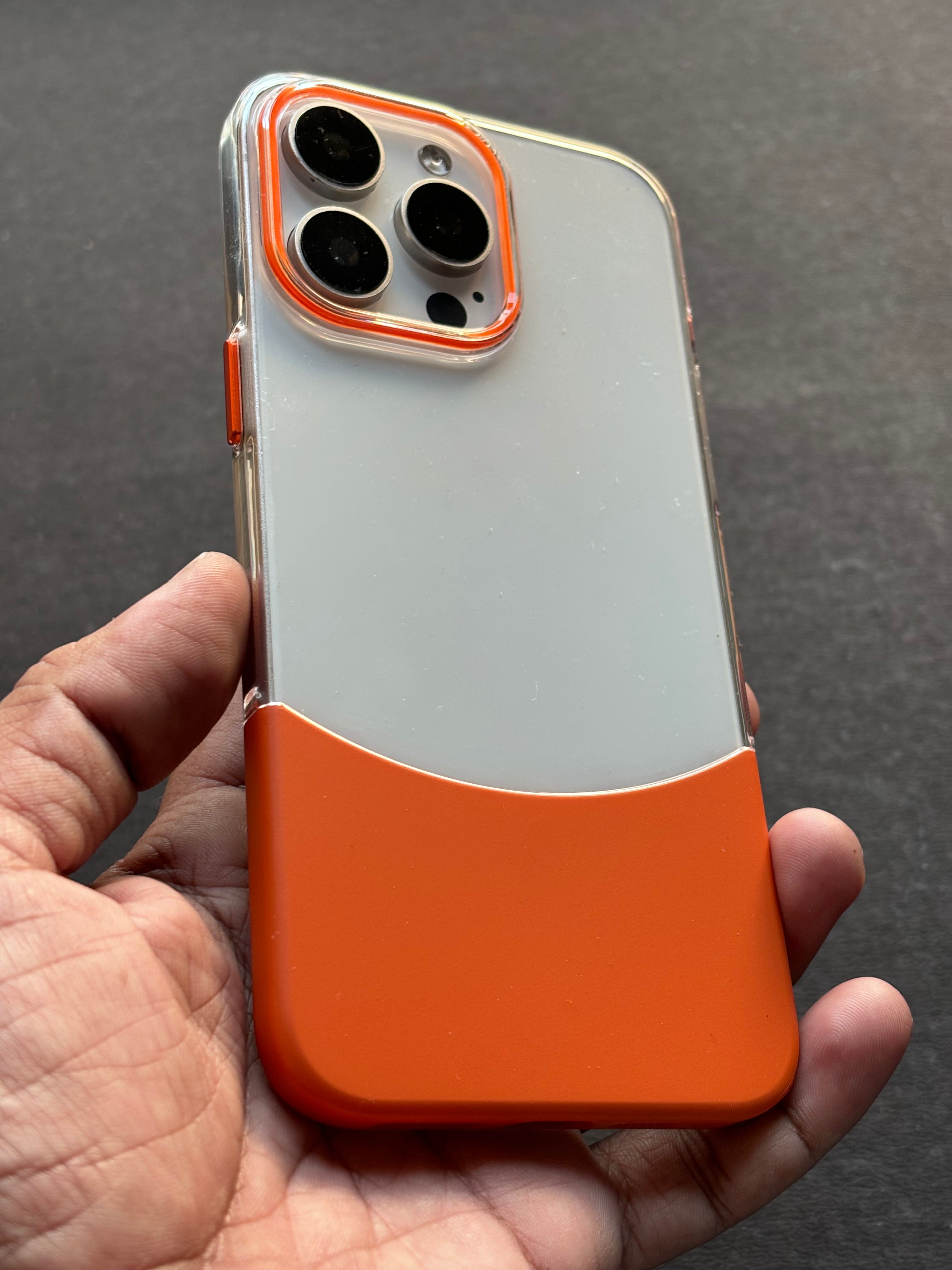 iPhone 15 Pro Back Cover - Splicing Case-1693