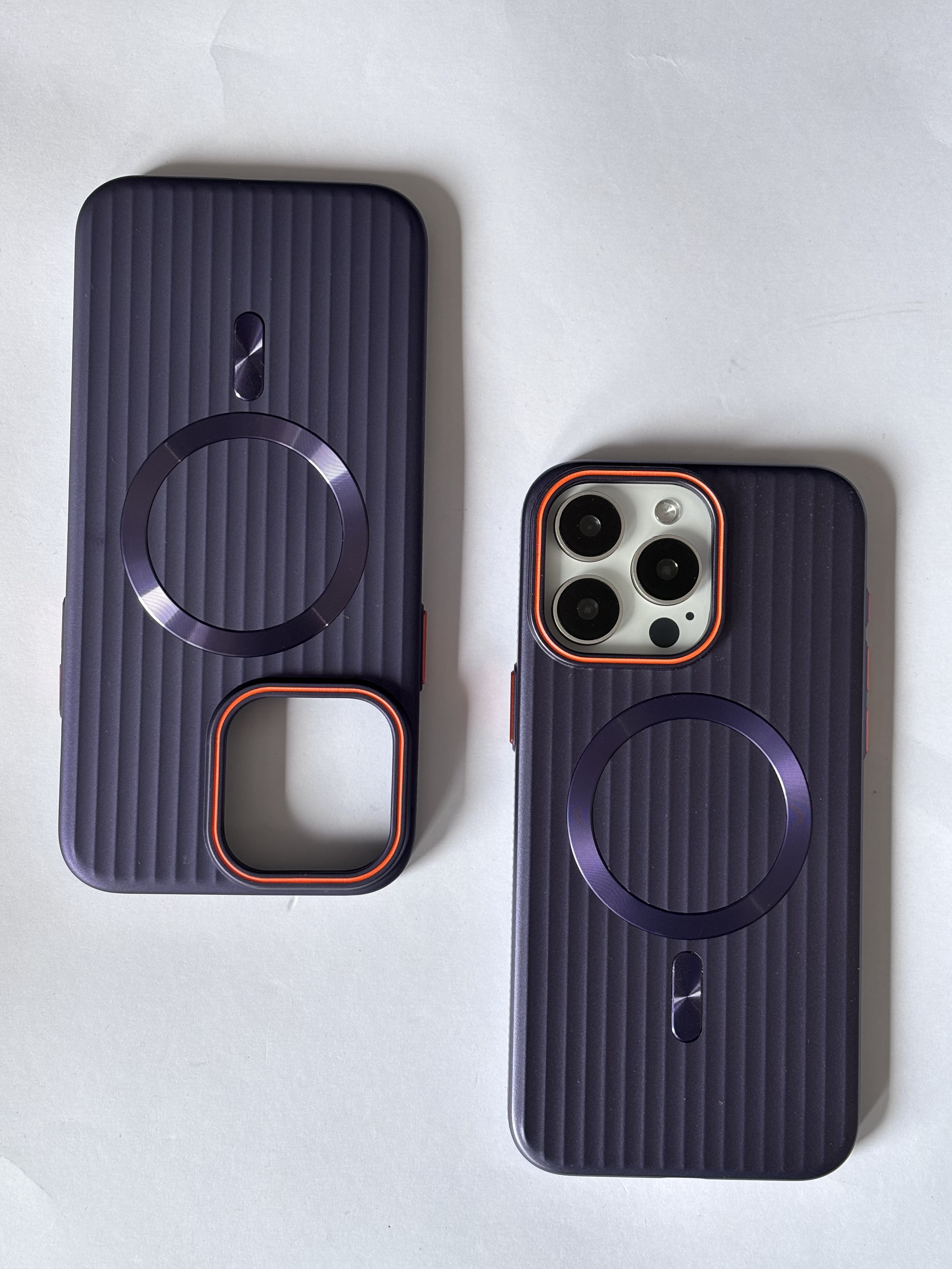 iPhone 15 Pro Cover Case - Corrugated Design-1168