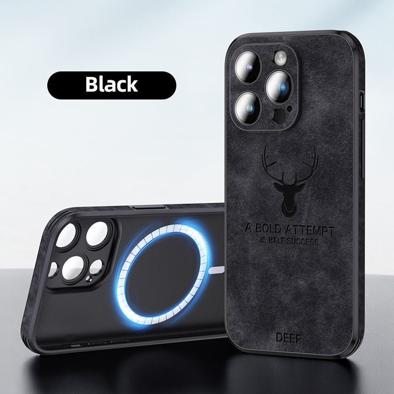 iPhone 14 Plus Case Back Cover Design 1 - Black-2474