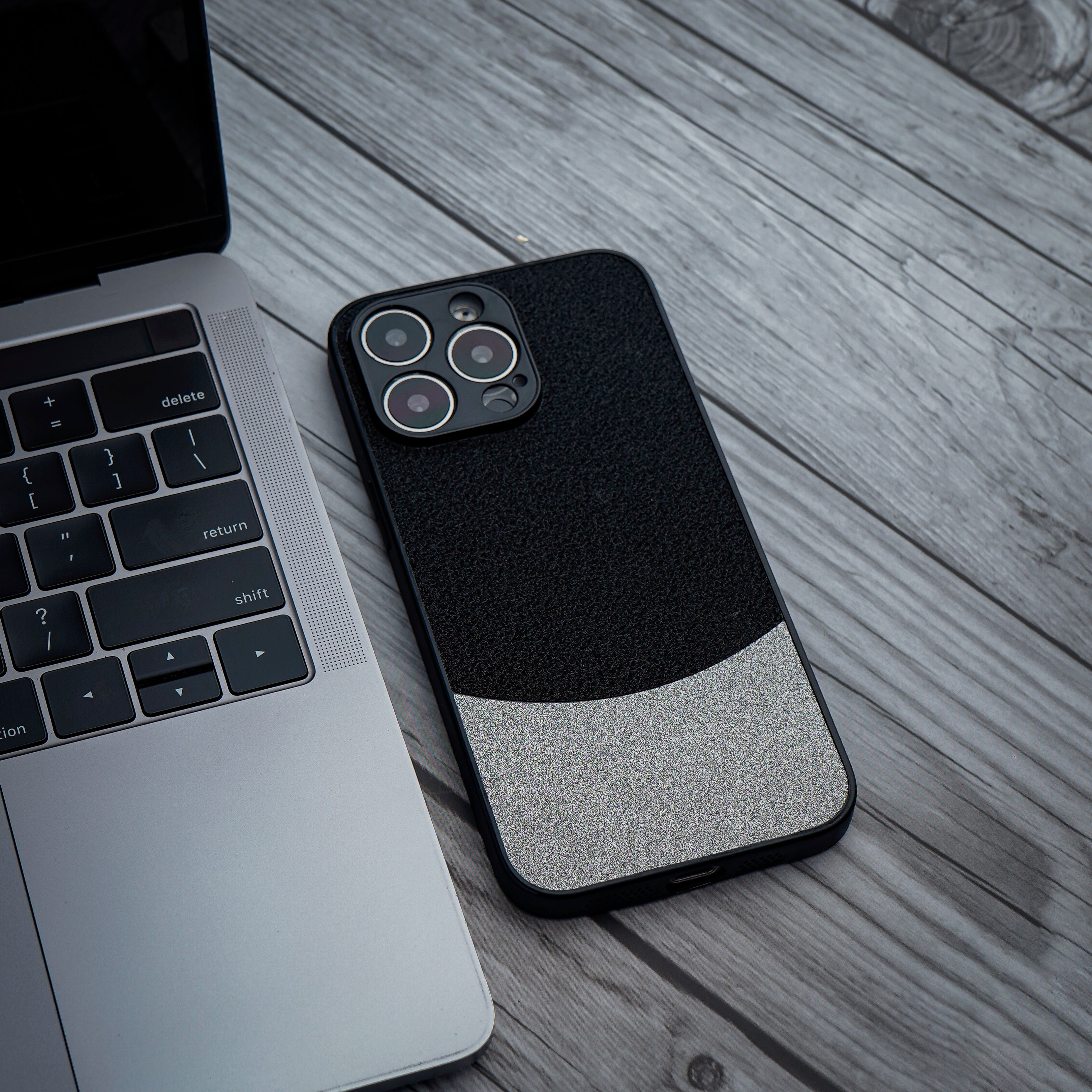 iPhone 14 Pro Case - Sparkling Acrylic Sophisticated Cover