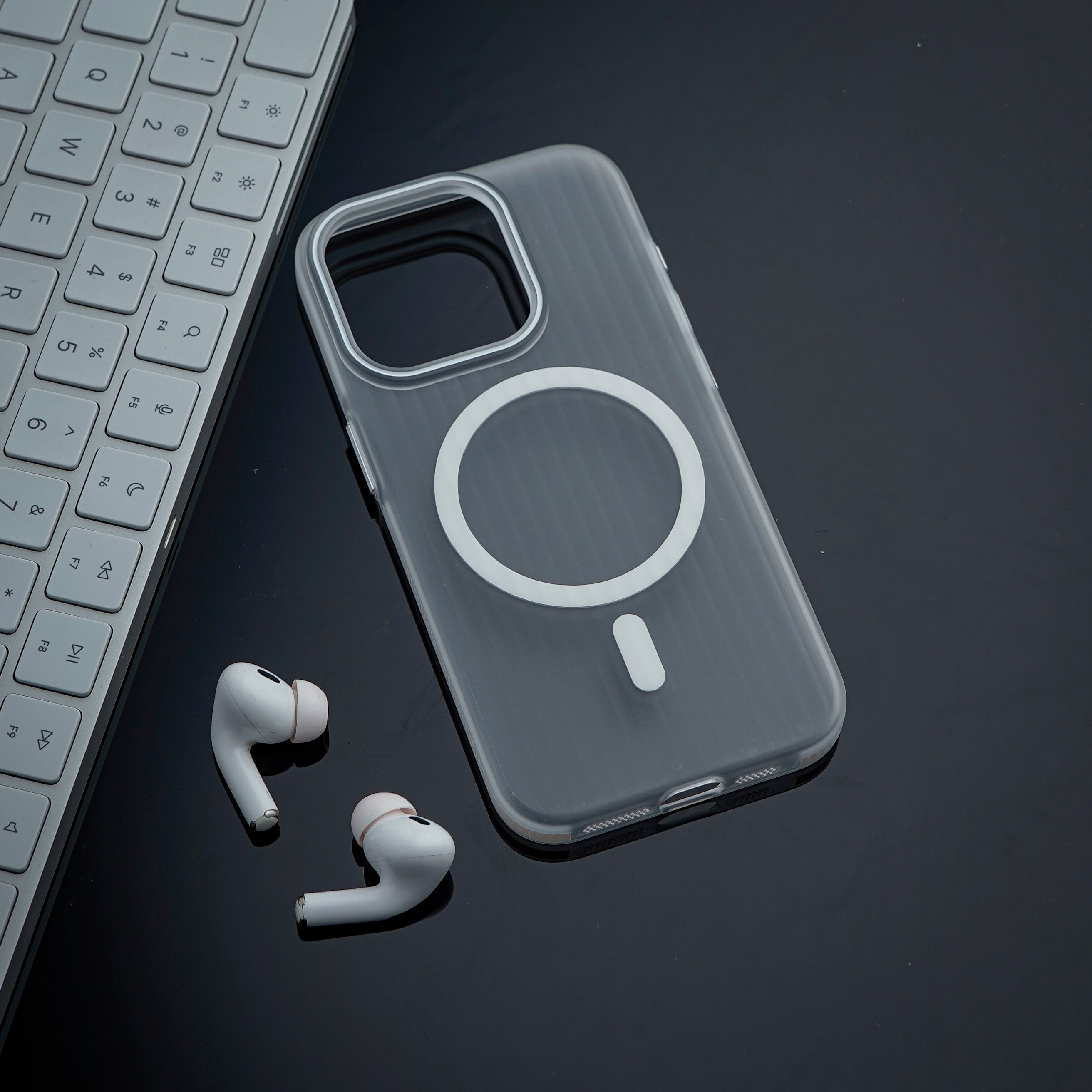 iPhone 14 Pro Cover Luxury Corrugated Case