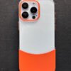 iPhone 15 Splicing Orange Phone Case
