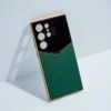 S23 ultra cover – vegan leather electroplated case 01