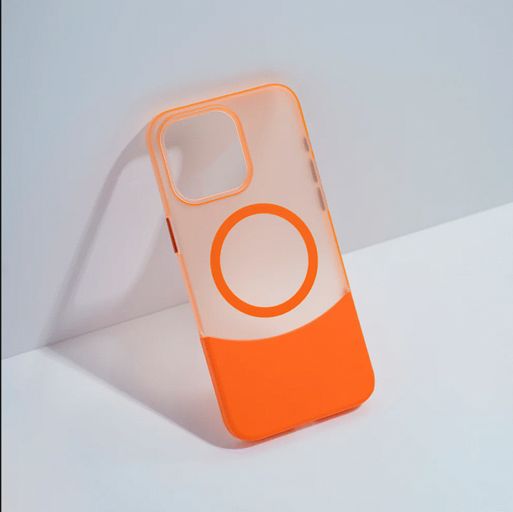 iPhone 14 Back Case Cover Orange - Image 2