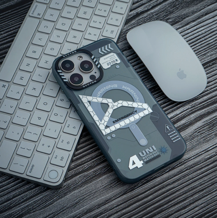iPhone 15 Cover Aesthetic Grey Back Case