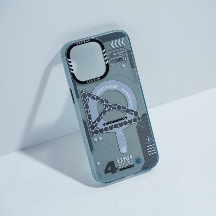 iPhone 15 Cover Aesthetic Grey Back Case - Image 2