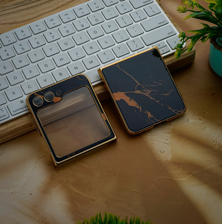 Z Flip 5 Cover Glass Pattern Case
