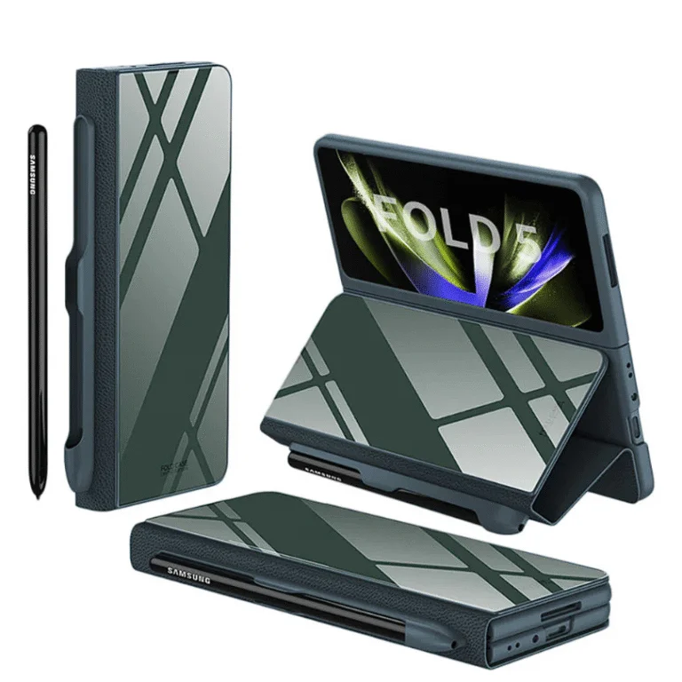 Z fold 5 cover – glass painting pen slot cover 02