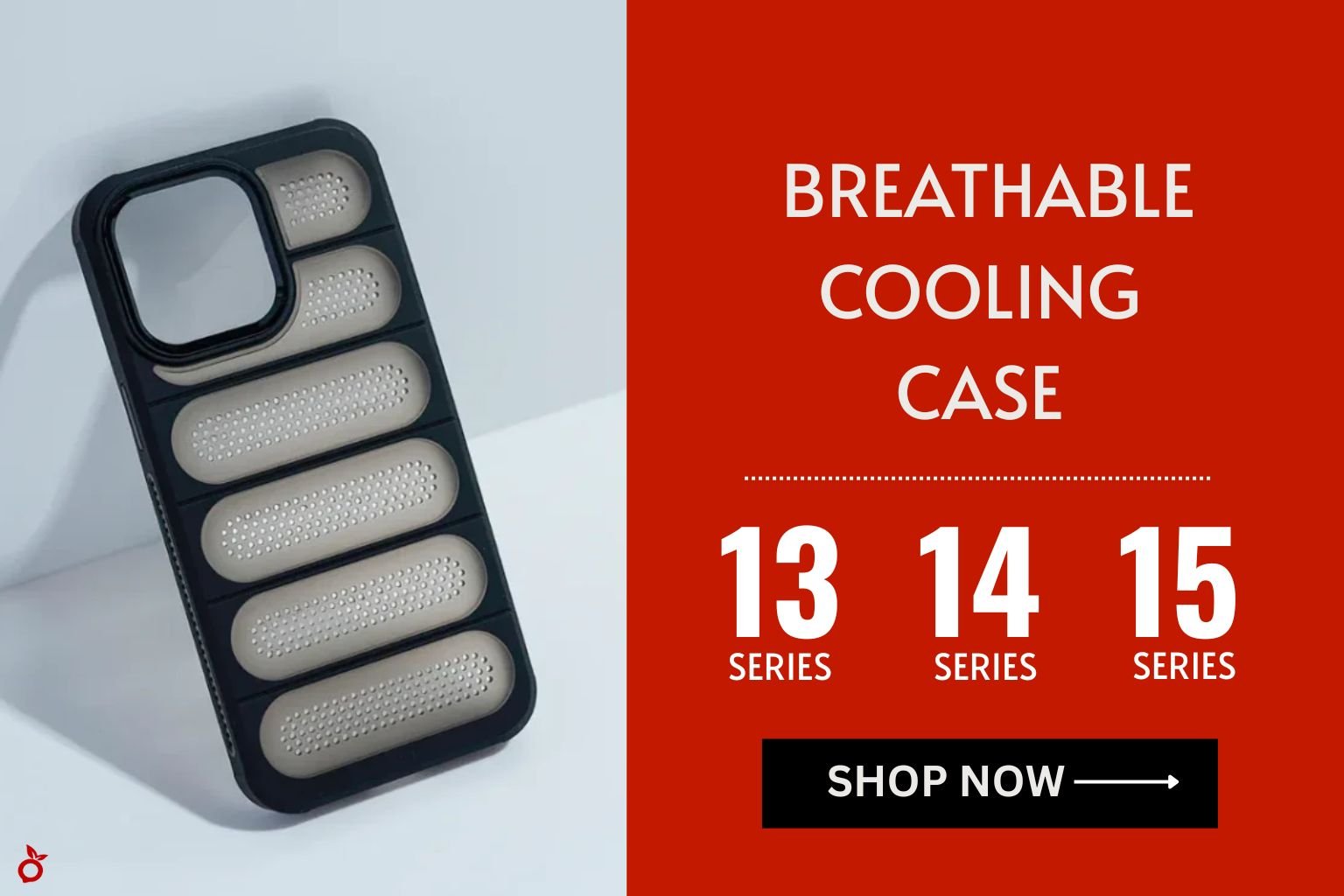 Breathable cooling case for iphone 13 14 15 16 17