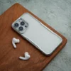 Iphone 15 pro back cover – acrylic transparent case 01