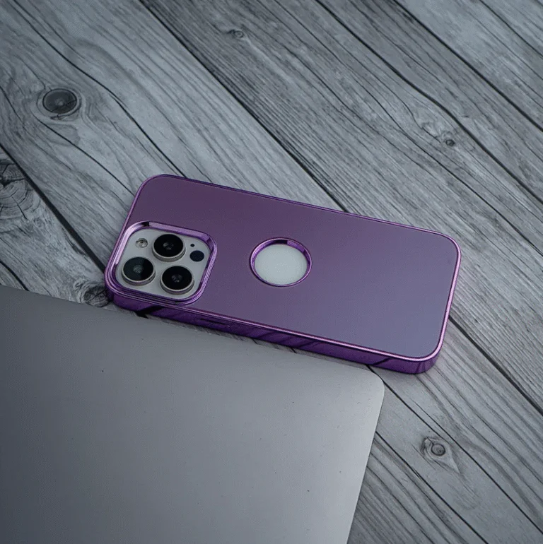 Iphone 15 pro case – stylish electroplating cover 01