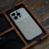 Iphone 15 pro cover – girl glitter case 01