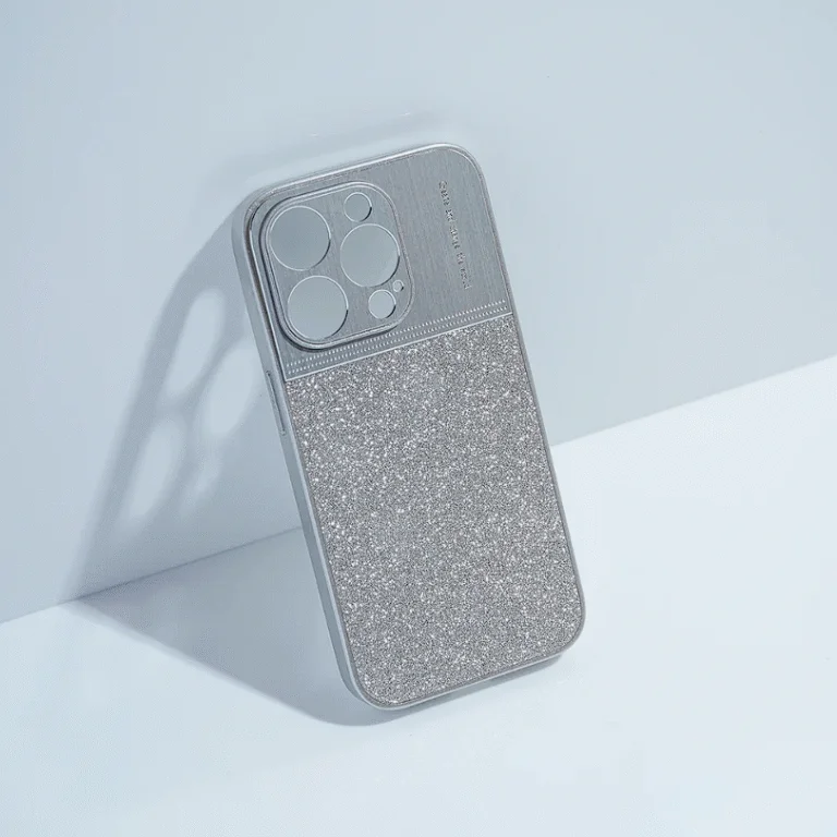 Iphone 15 pro cover – girl glitter case 02