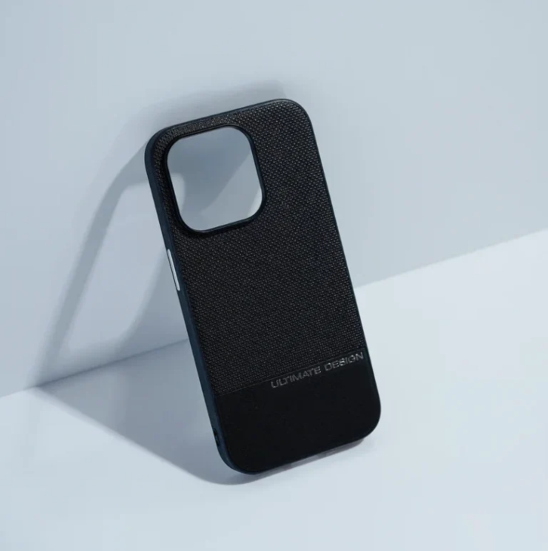 Iphone 13 fabric case jet black 02